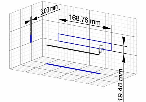 IFRM 03P1713/QL 电感式接近开关的3D模型图